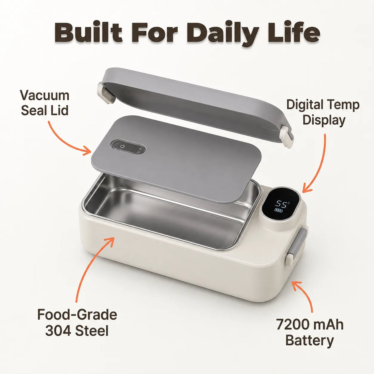 WarmBox™ - Portable Electric Meal Warmer