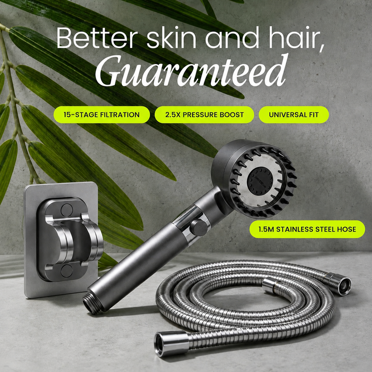 RAINFORCE High Pressure Filter Shower Head