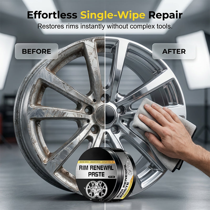 🔥Buy 1 Get 1 FREE |All-in-One Wheel Repair Paste – Restore Your Wheels Like New