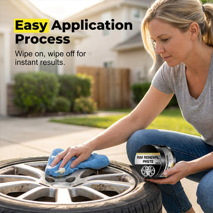 🔥Buy 1 Get 1 FREE |All-in-One Wheel Repair Paste – Restore Your Wheels Like New